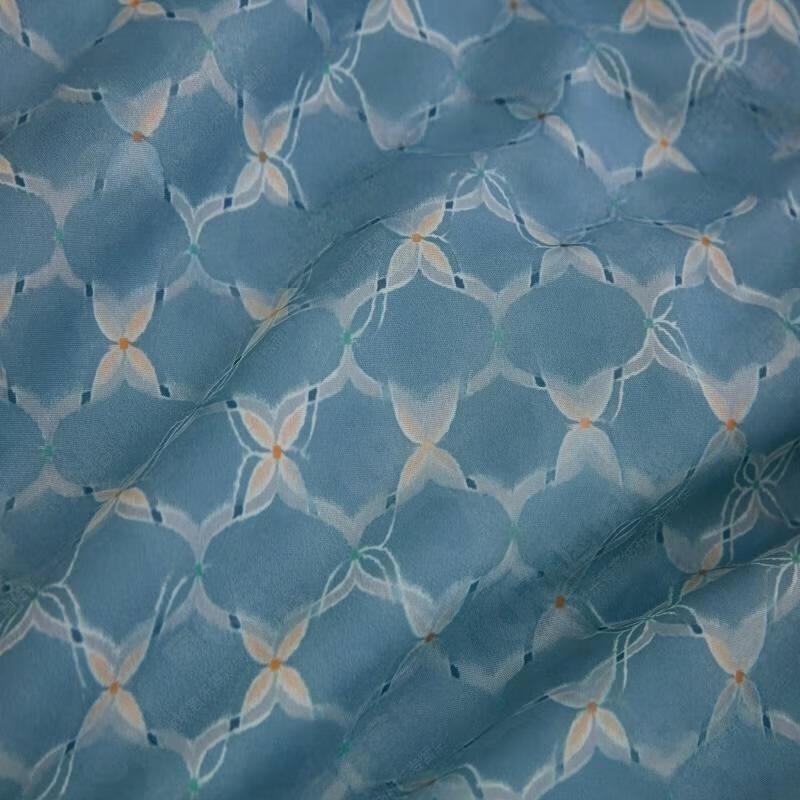 Mengjie Soft Printed All-Season Quilt Set with Pillow Inserts