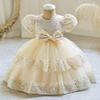 Vestito Principessa per Bambina Abito da Sposa Vestito Formale da Festa per Bambini