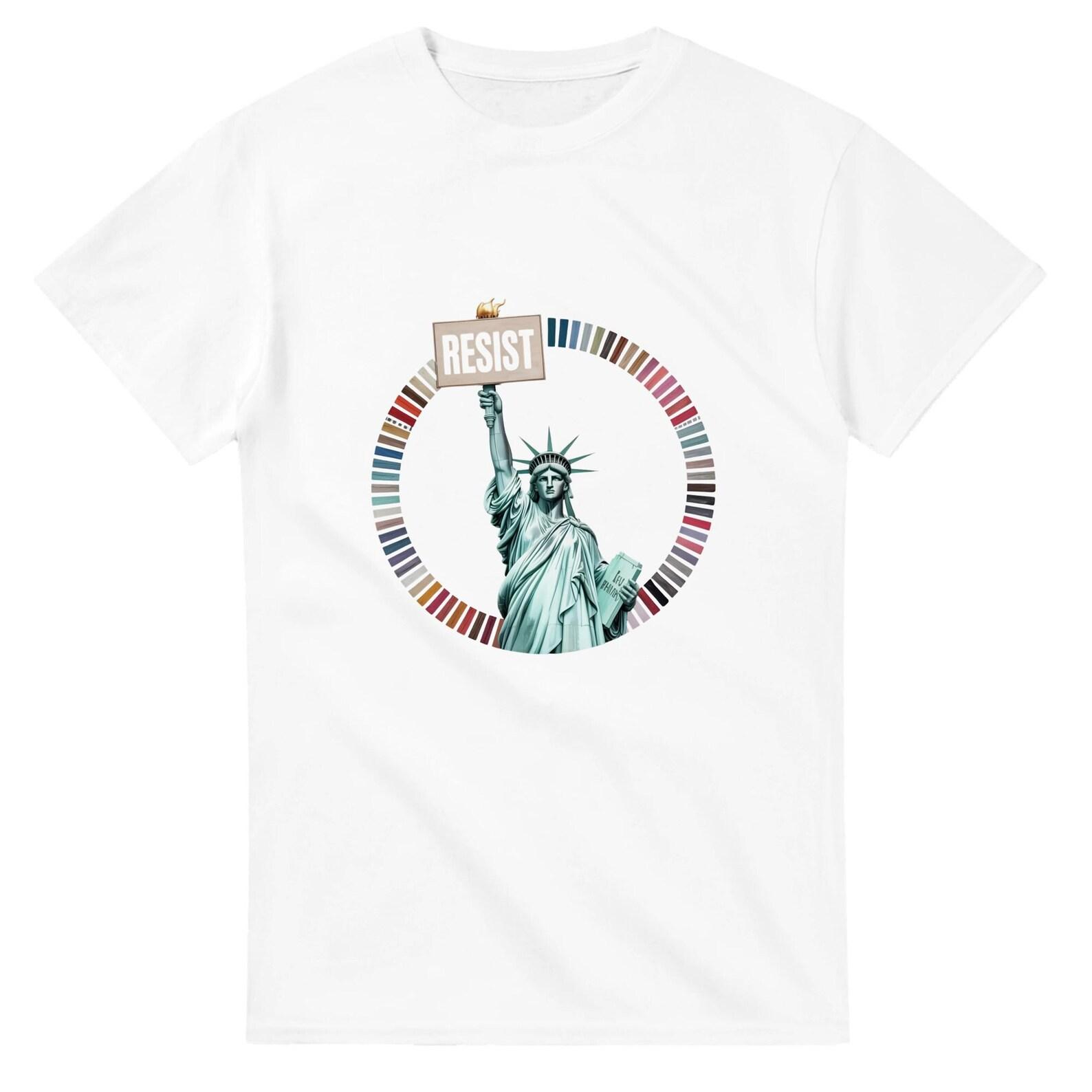 Resıst Heavyweight Unisex Crewneck T shirt | Gildan® 5000 S