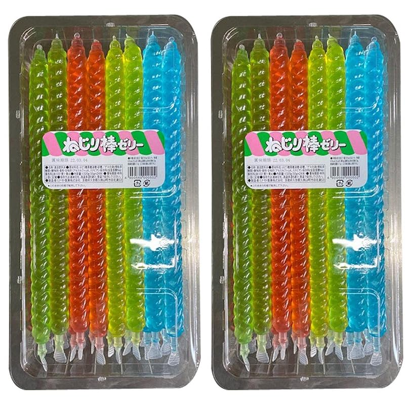 

twisted stick jelly 48 pieces