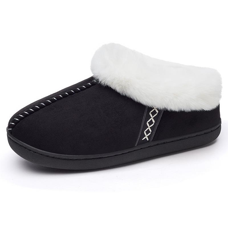 Cotton shoes women's snow boots piled thickened shoes women's comfortable cotton boots warm and cold-proof short boots