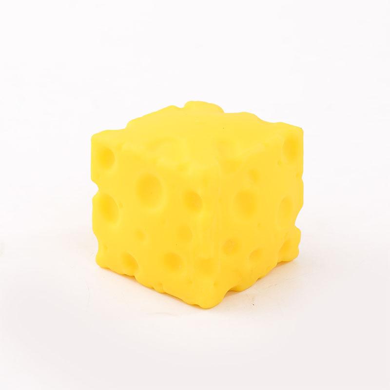 Simulate Cheese Slow Rebound Pinching Office Decompression Slow Rebound Cheese Pinching Ornament Relax And Decompress And Knead.