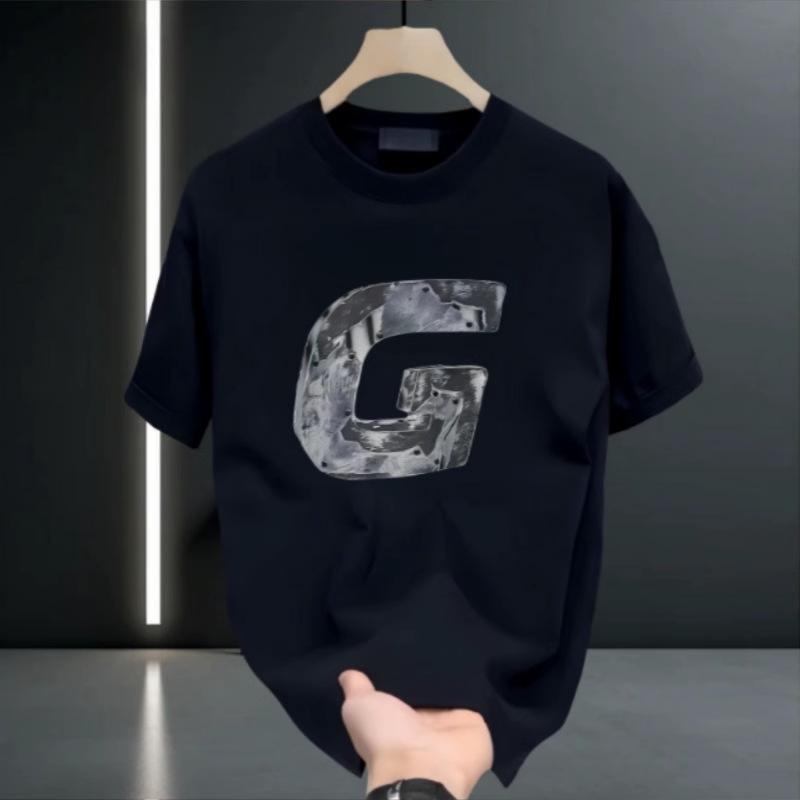 Couples Cotton T-Shirt Short Sleeve Black White Tops Breathable Comfortable Soft Casual Sport Tees