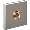 Photo Album - Walther Design - Fun - 30x30 Cm - 100 Pages - Grey Vinyl Cover
