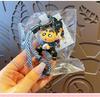 Crayon Shin-chan Doll Keychain: Cute Couple Backpack Pendant & Student Gift Ornament