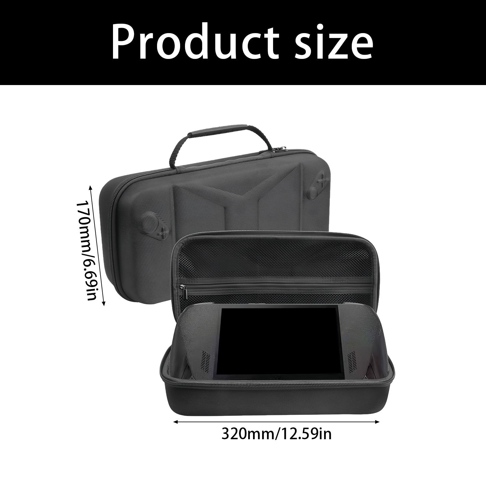 

Shockproof Shell Case with Padded Interior Secure Transport Strong Construction Game Spare Part for Game Consoles 1