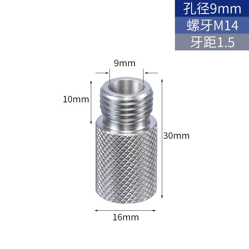 Stainless Steel Extended Knurled Drill Sleeve Woodworking Dowel Drill Locator 3 in 1 Puncher Accessories