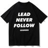 Chief Keef Lead Never Follow Leaders Chief Printed Four Seasons Round Neck Short Sleeve Womens Tshirt