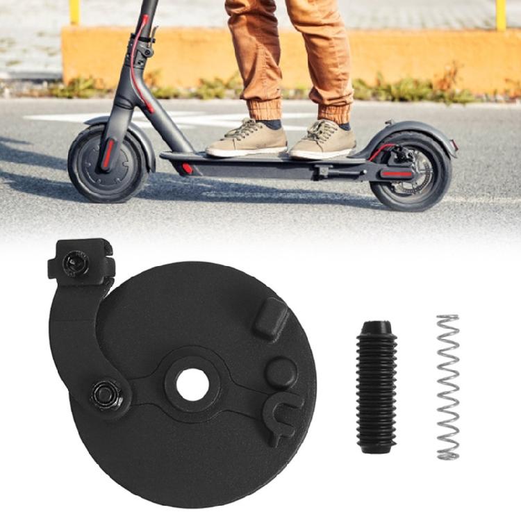Electric Scooter Drum Brake Cover Integrated Brake Pad Drum Brake Front Wheel Drum Brake and Rockers Arm Easy to Use