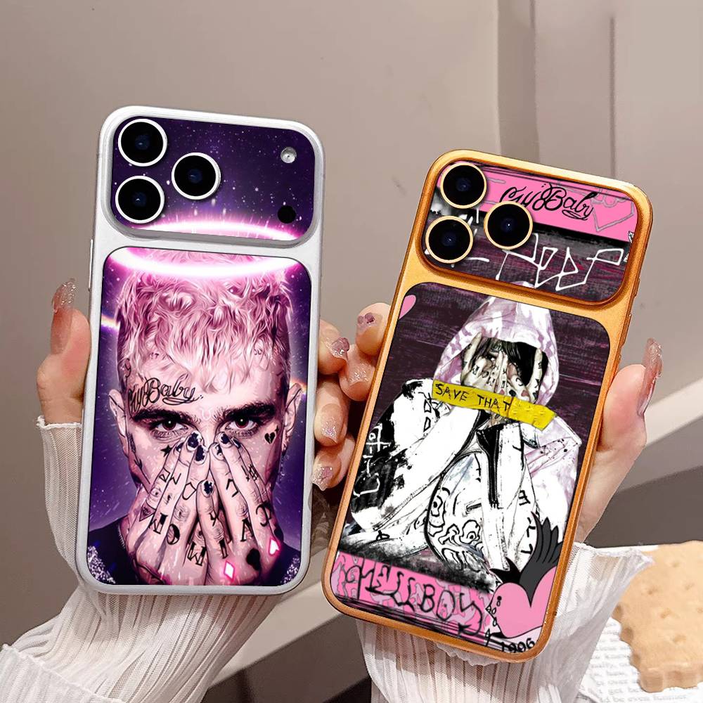 Emo Rapper Lil Peep For IPhone 17 Pro 17 Pro Max Rear Skin Wrap Decal Protective Sticker