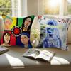 4545cm Cushion Cover Pillow Cover Decor Pillowcase Home Pillowcase for Couch Pillow Red Hot Chili PPeppers Band