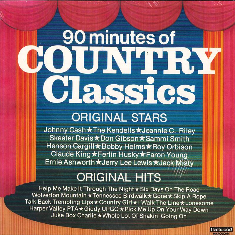 

LP Record VARIOUS - 90 Minutes Of Country Classics FMS1022 Fleetwood Marke US Folk