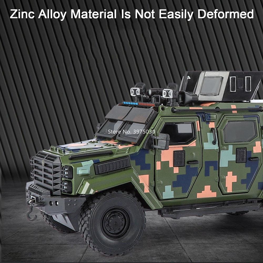 1:24 Alloy Sabertooth Model Police Cars Diecast Toy Wheels Turned Miniature Vehicle Wheel Pull Back Car For Child Festival Gifts