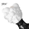 Niche Decorative Crafts Modern Abstract Bust Statue, Man Portrait Sculpture, Minimalist Black And Unique Curly Hair Statue White Art Ornament for Home