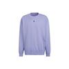 adidas Sweatshirts Men's Light Purple Crew Neck Moderate Regular HE4347