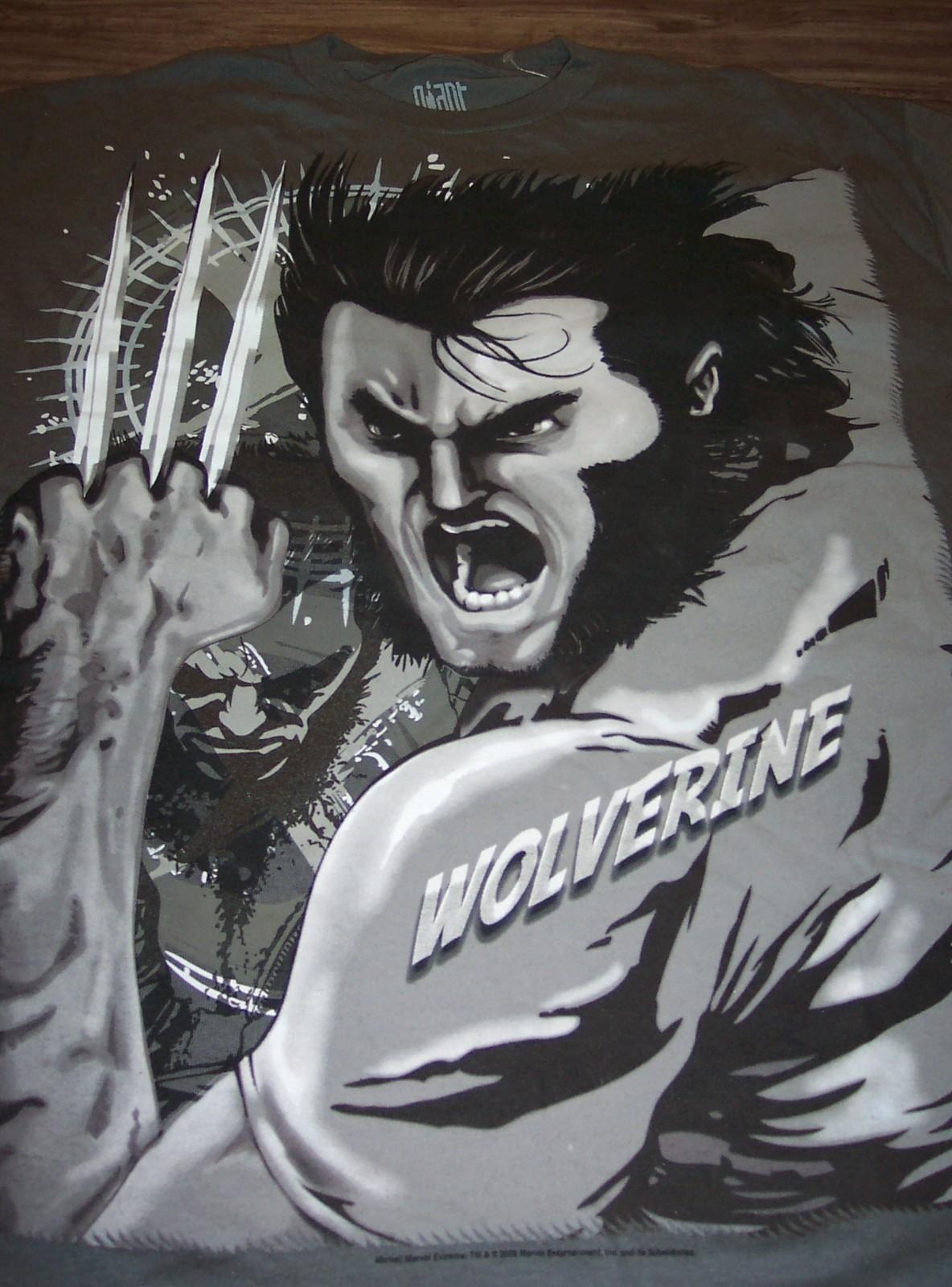 WOLVERINE Marvel Comics Xmen T-shirt MENS LARGE NEW XL