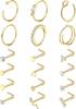 Fashion New Product: Opal Nose Nail Set 316L Stainless Steel Love Nose Ring High Quality Ear Bone Nail Piercing Jewelry