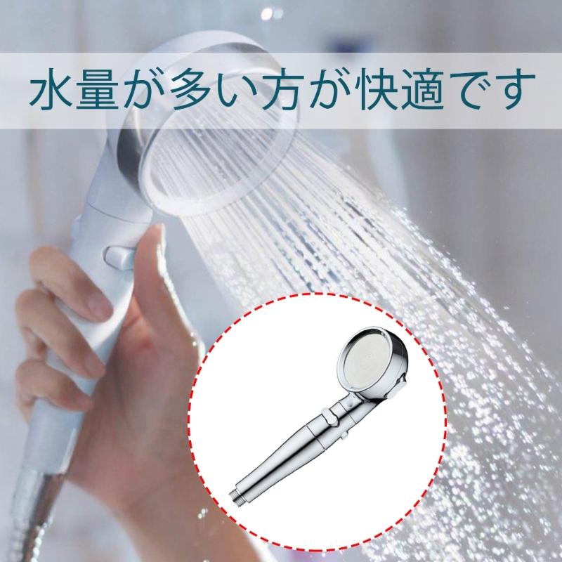 Multipurpose Pressurized Shower Head Designs To Saving Water While Providing Powerful Showering Bathroom Accessory
