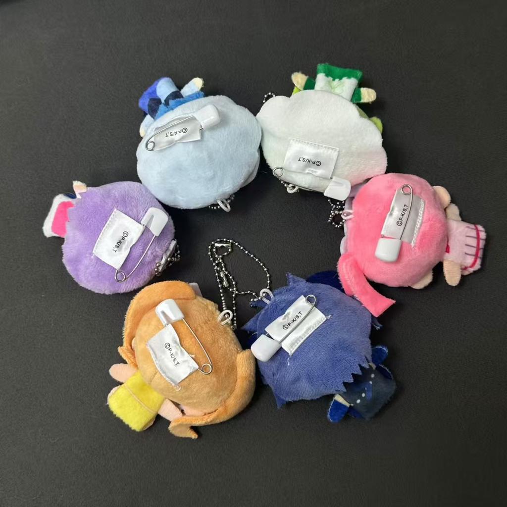Anime Shugo Chara 7Cm Plush Toys Keychain Ran Dia Hinamori Amu Tsukiyomi Plush Doll Bag Charm Pin Anime Figure Cosplay Gift