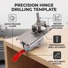 Accurate Hinge Drill Jig Aluminum Alloy Concealed Hinge Jig Drill Guide For Kitchen Cabinet Doors