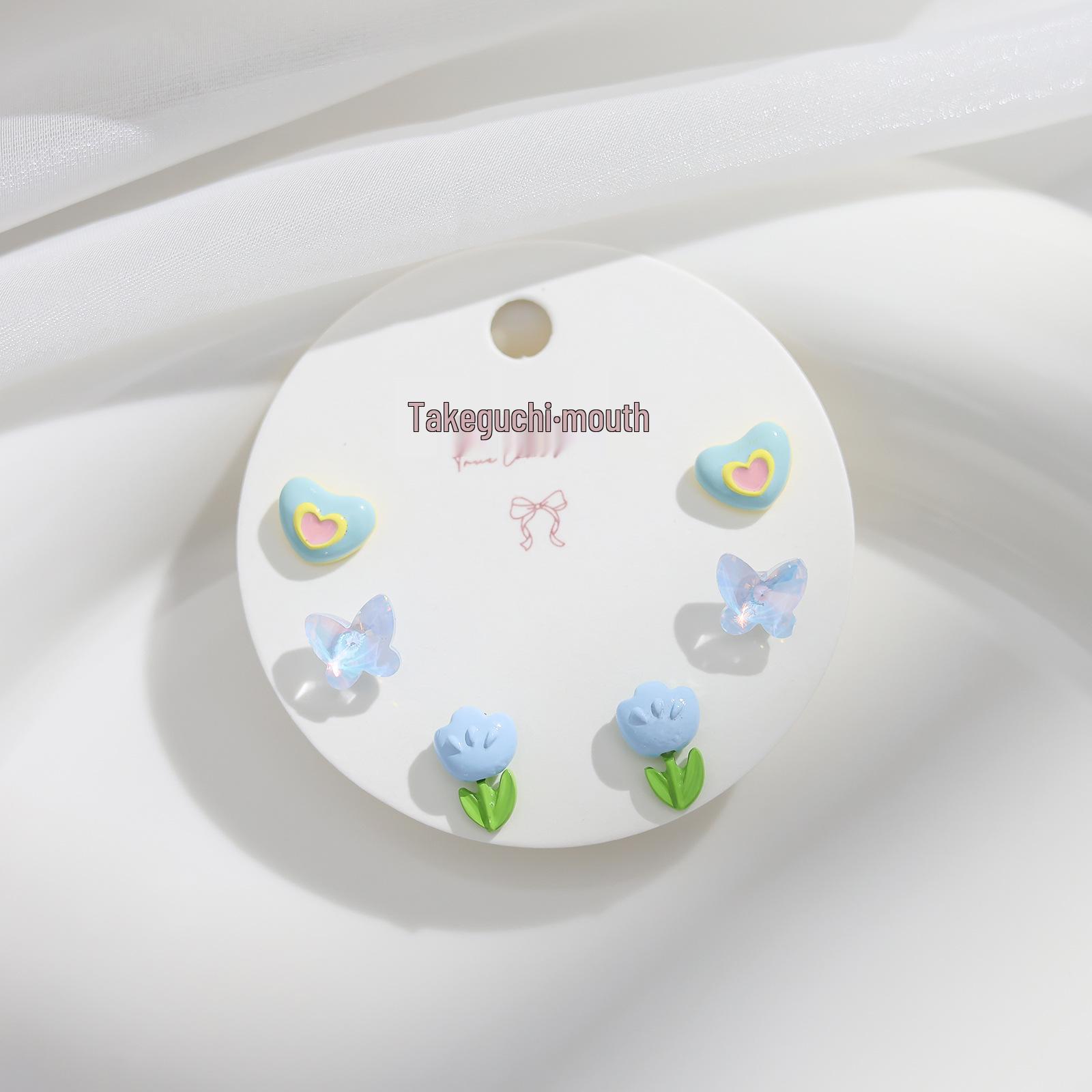 

Новые серьги-пусеты серебристого цвета с синим оттенком для женщин, 2024