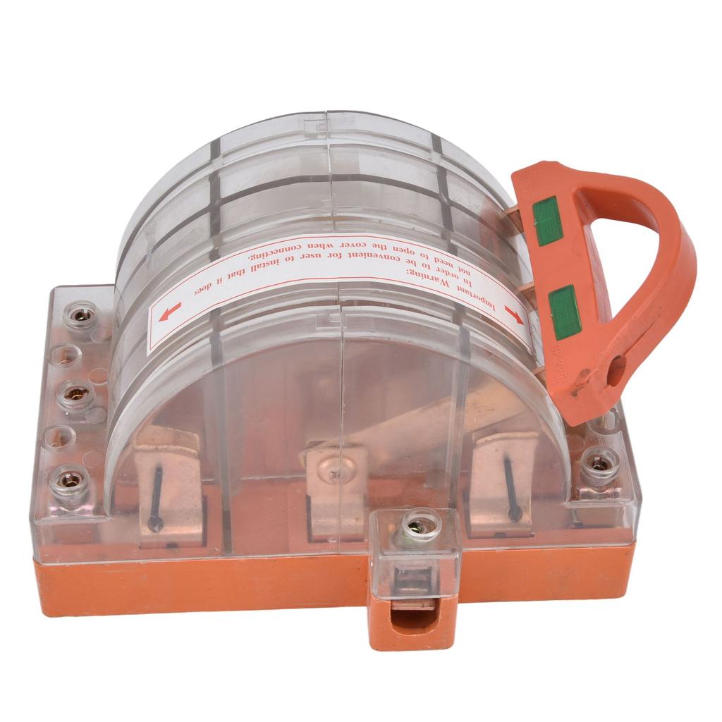 Disconnect Knife Switch Professional 3 Pole Double Throw Knife Safety Disconnect Switch for