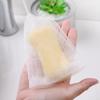 10cps Soap Foaming Net Soap Facial Cleanser Foaming Plastic Net Double Layer Clean Face Foaming Net Bathroom Accessories