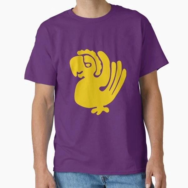 Purple Parrots Classic Tshirt Made In Usaaus Tshirt S2xl S
