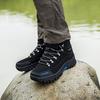 High-top Boots Men Outdoor Anti-slip Thick-soled Comfortable Ankle Boots Men Breathable Shock-absorbing Casual Hiking Shoes Men
