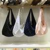 Korean Cute Girl Age-reducing Polka Dot Bag Niche Large-capacity Casual Shoulder Canvas Tote Bag