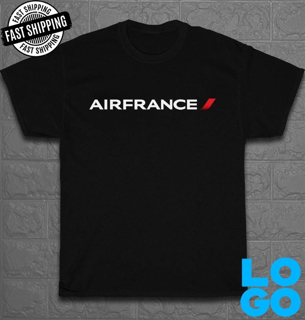 New Air France Logo Men's Funny T-Shirt Made In USA Size S to 5XL