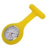 10pcs/set Nurses Watch Portable Pin Buckle Plastic Case Watch High Quality Silicone Watch