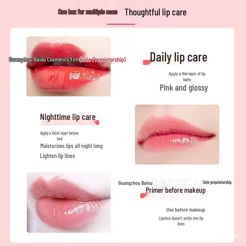 LANZ LIPS Zestaw 5 Maseczek Nawilżających na Noc - Powiększające, Owocowy Zapach, Mini Pudełko Prezentowe 3g.