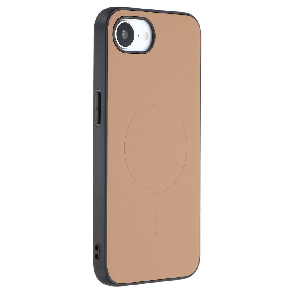 X-LEVEL For iPhone 16e Case Compatible with MagSafe PC+TPU+PU Phone Back Cover