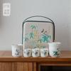 YECOH 'A Thousand Li of Rivers and Mountains' Portable Tea Set
