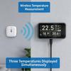 Monitor Digitale della Temperatura per Auto con Display LCD e Sensore Wireless, Schermo a Lettura Rapida per Pendolari e Auto Parcheggiate