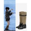 women's shoes chase the sunset, autumn and winter new nomadic western boots, knight long tube