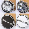 4 Stück 75MM Auto Radnabenkappen Abdeckungen Für Mercedes Benz A B C S-Klasse AMG GLA CLA GLC W176 W221 W204 W205 Zubehör