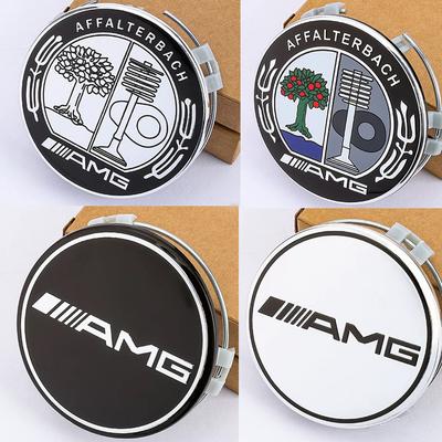 4pcs 75MM Car Wheel Center Hub Caps Covers For Mercedes Benz A B C S Class AMG GLA CLA GLC W176 W221 W204 W205 Accessories