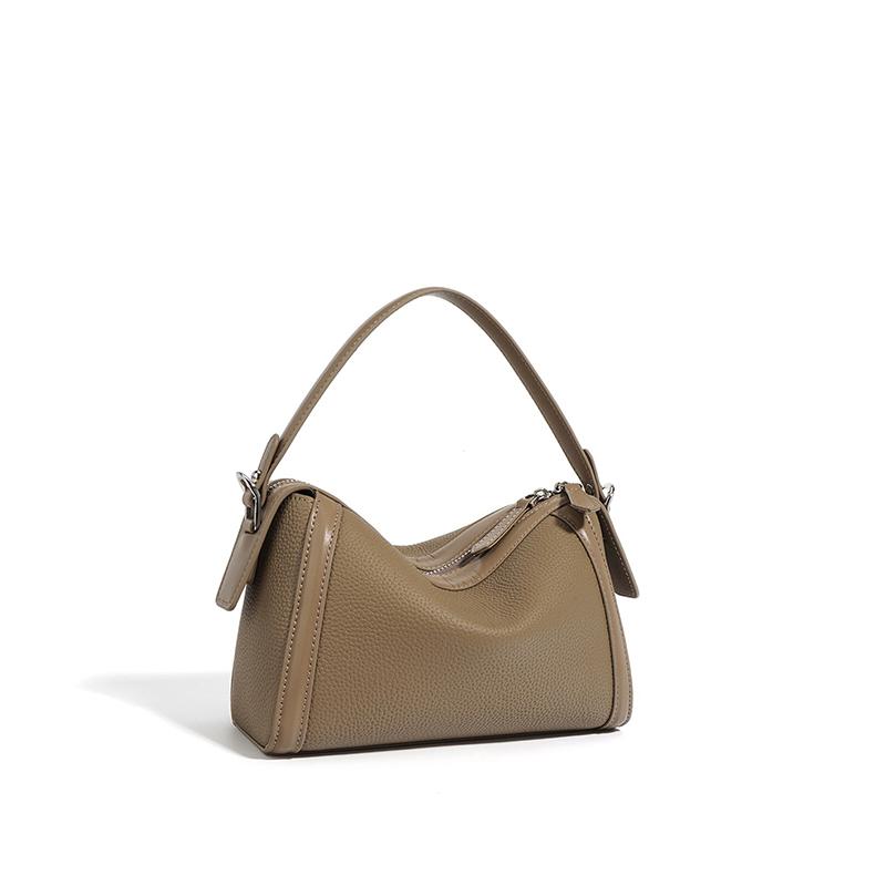 2024 Leather Lindi doctor bags Fashion women Boston Pillow Handbags high quality commuter Designer Shoulder Crossbody Bag
