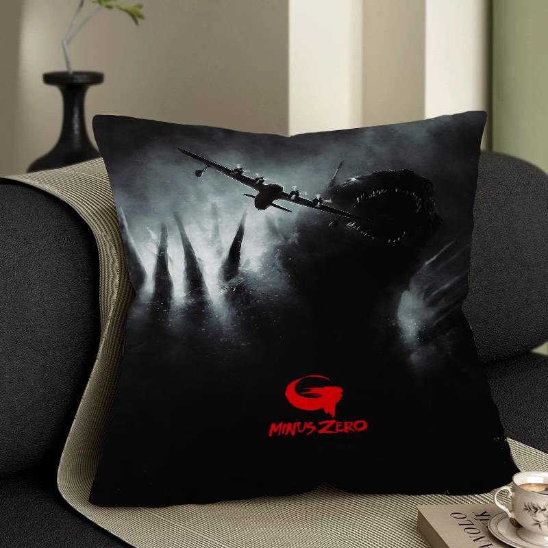 G-Godzillas Anime Pillow Gifts Home Office Furnishings Bedroom Sofa Car Cushion Cover Case 45x45cm