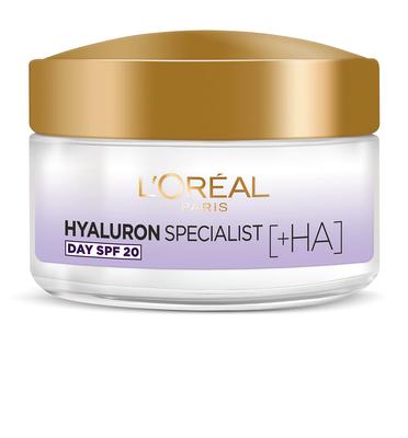 L'Oréal - HYALURON SPECIALIST DAY CREAM - Anti-wrinkle Face Cream - Day - SPF 20-50 Ml