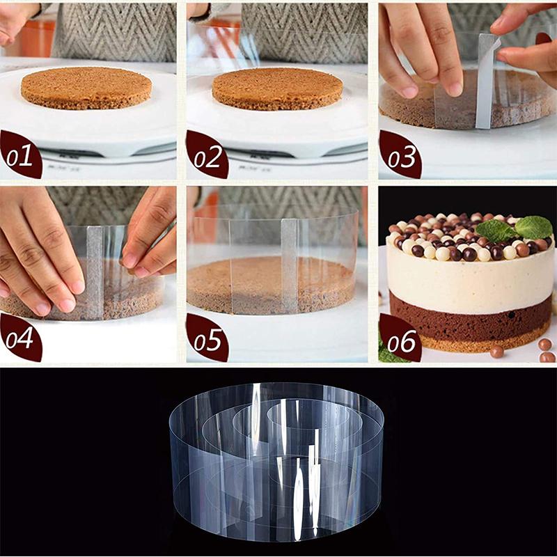 Adjustable Cake Ring Heart/Square/Round Cake Ring Stainless Cheese Mousse Ring Mold Cheese Dessert Cake Mold Baking Tool
