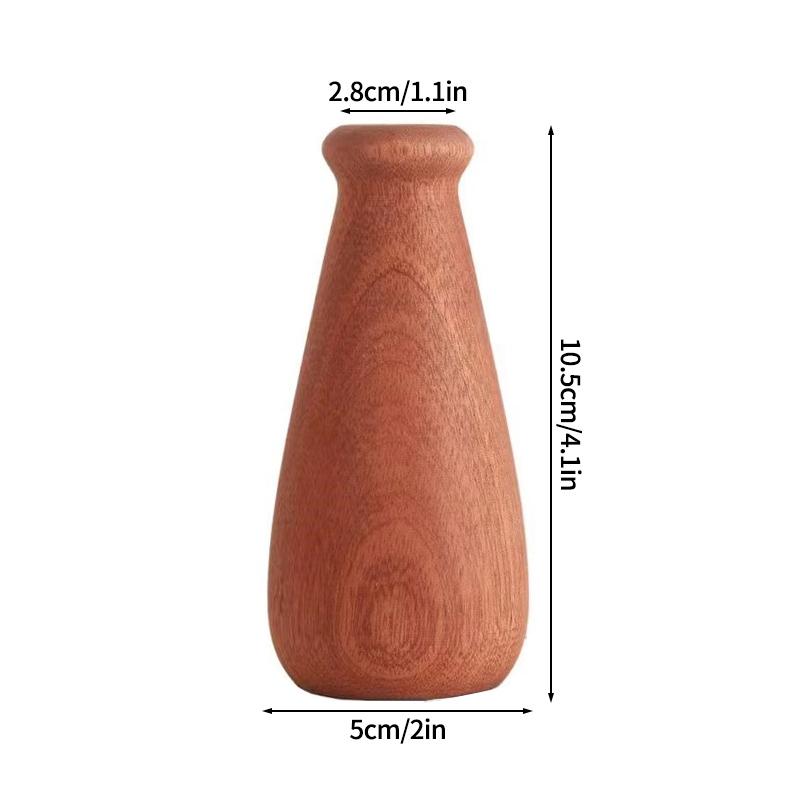 Wooden Flower Vases Wood Vase For Flowers Office Desk Accessories Room Decor Home Desktop Ornament