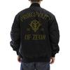 COSPA Mobile Suit Gundam Zeon Principality MA-1 Jacket Black XL