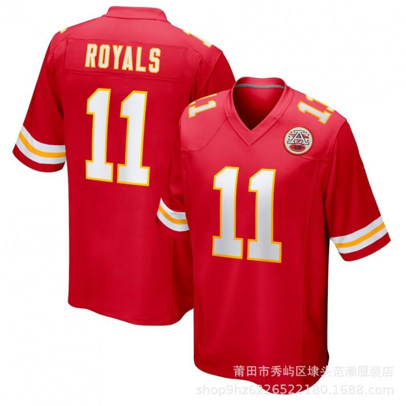 Kansas City Chiefs Football Jersey 15 Mahomes 87 Kelce Embroidered Sports Team Uniform