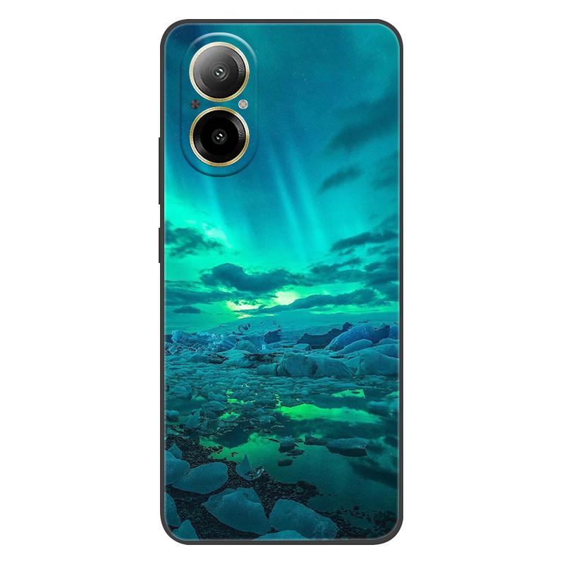 Pro Realme C67 4G C65 Pouzdro Mramorové Měkký Matný Silikonový Zadní Kryt Pro Realme C53 C55 Celé Tělo Telefonu RealmeC67 Coque Fundas