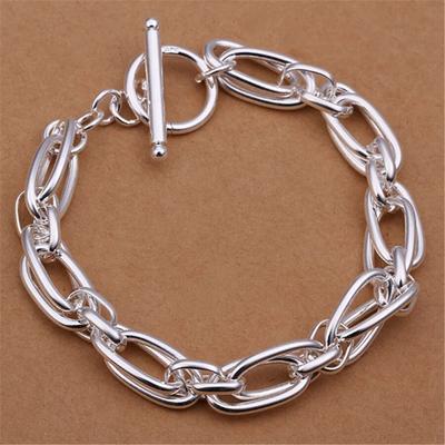 Wholesale for Men Women Chain 925 Sterling Silver Bracelets Noble Wedding Gift Party Fashion Jewelry Christmas Gifts