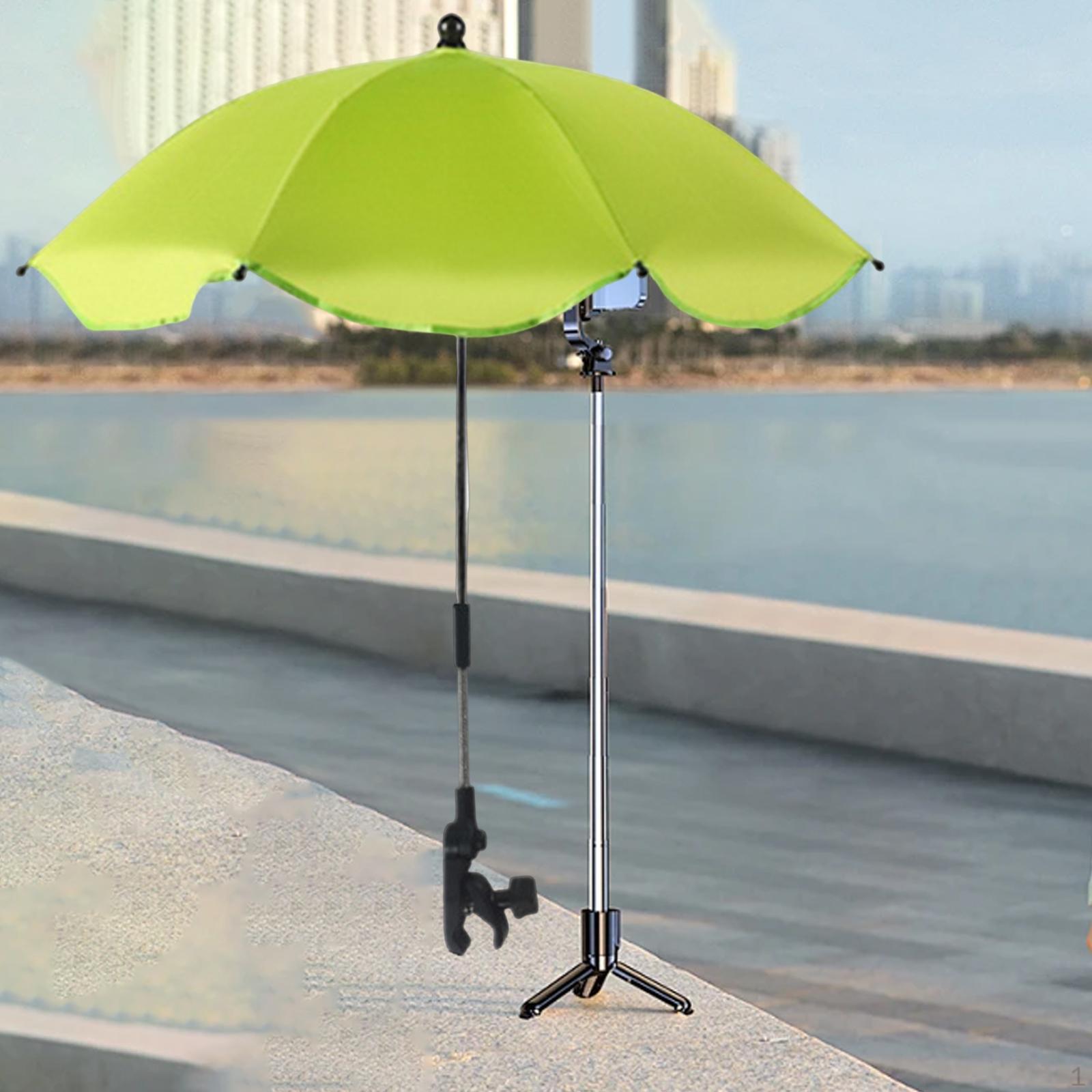 

Зонт для коляски, зонтик, пляжный стул, , дорожный зонт от растений зелёный