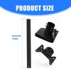 Antennas Mounting System Adjustable Angles Holder Rack for 4cm Pipe Weather Resistant Coating For Permanent Installation